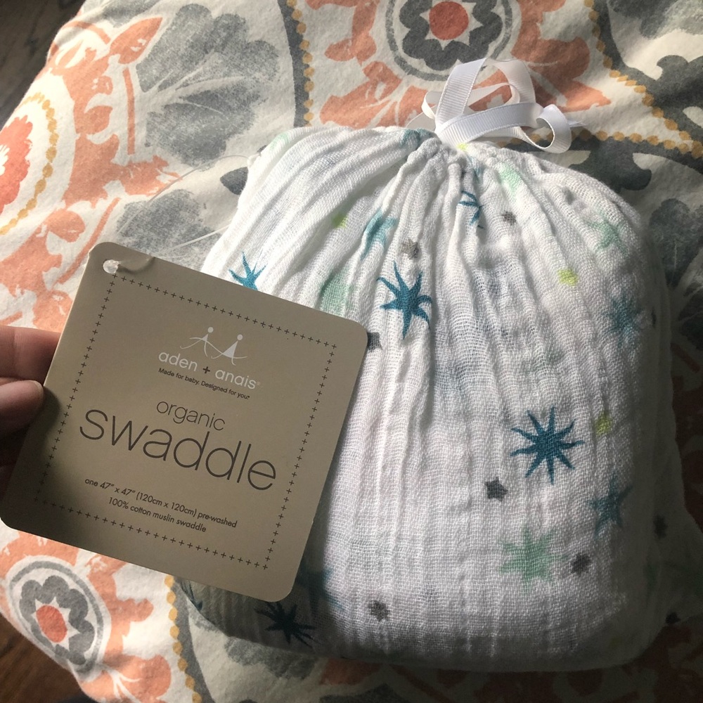 Star swaddle blanket